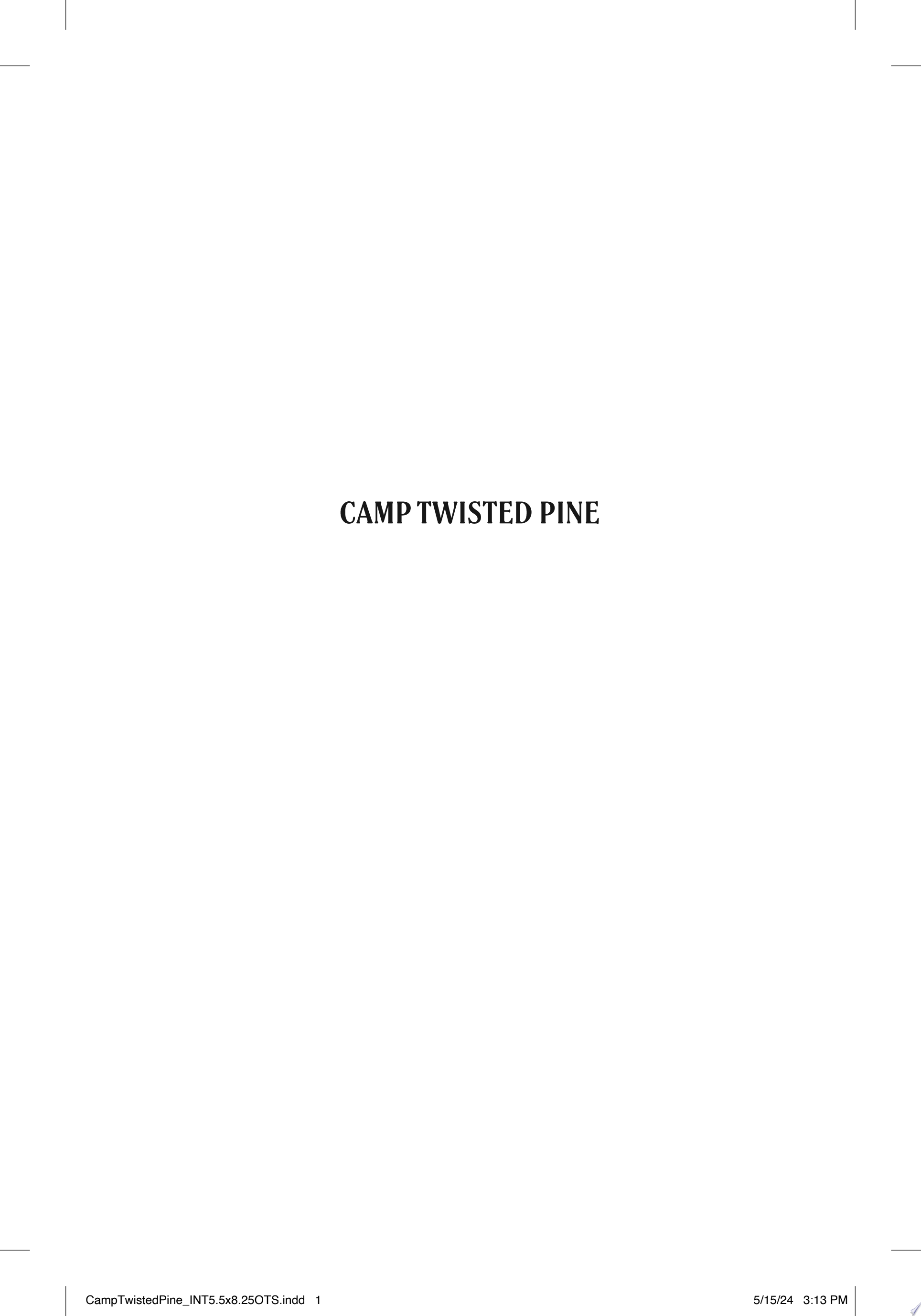 Image for "Camp Twisted Pine"