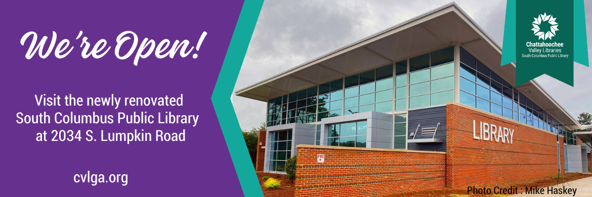 Visit The Newly Renovated South Columbus Public Library Located at 2034 South Lumpkin Road! 